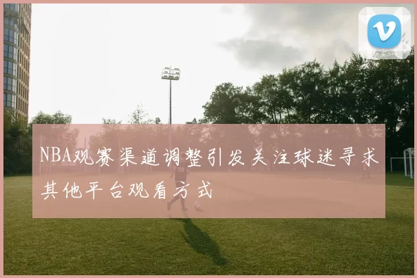 NBA观赛渠道调整引发关注球迷寻求其他平台观看方式