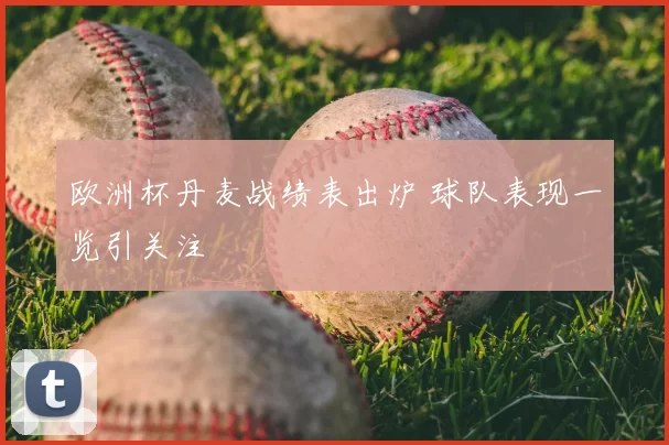 欧洲杯丹麦战绩表出炉 球队表现一览引关注